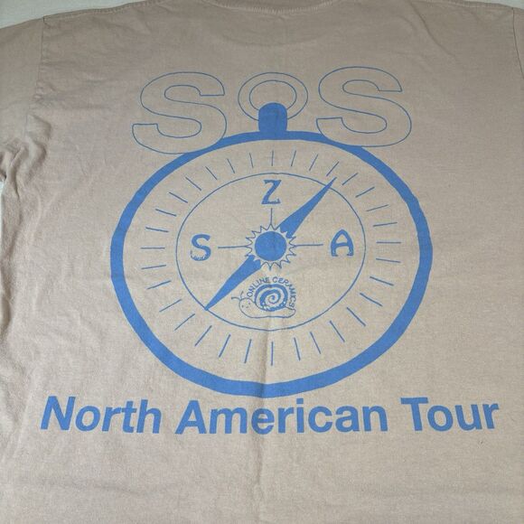 Online Ceramics SZA SOS Concert Tour Shirt Size XL Diving Board Ocean Streetwear - Picture 6 of 9